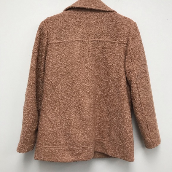 Mauve Teddy Moto Jacket - Picture 3 of 11